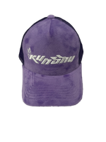 Velour Trucker Hat - Purple