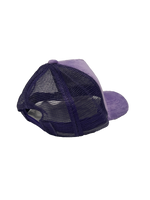 Velour Trucker Hat - Purple