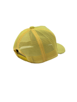 Velour Trucker Hat - Yellow